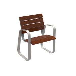 mobilier stradal, ławka, podłokietnik