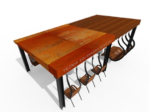 gatumöbler, övrigt, bänk, leasure and rest, gunga, picnic-set, pergola, soniczna tężnia solankowa/ tężnie, skärmtak, zadaszenie