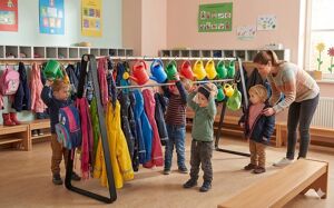 gatumöbler, övrigt, dzieci, enkel installation, wieszak, wzór zastrzeżony, zielona klasa